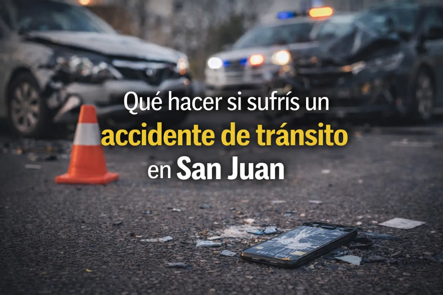 Asesoramiento por accidentes de tránsito en San Juan - Dr. Maximiliano Paz