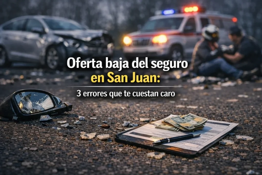 oferta baja del seguro en San Juan - abogado en san juan