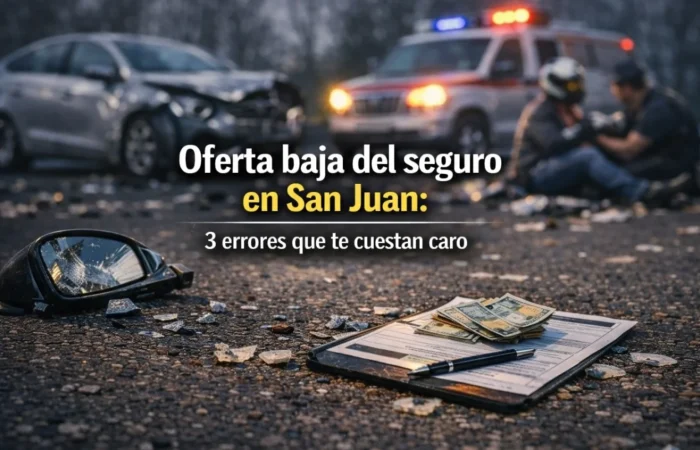oferta baja del seguro en San Juan - abogado en san juan