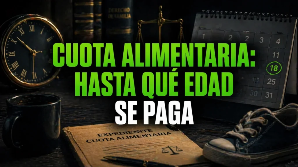 Hasta qué edad se paga cuota alimentaria en Argentina