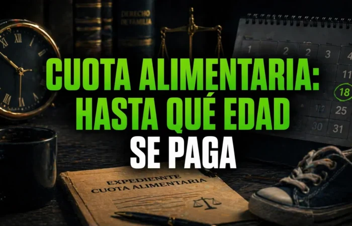 Hasta qué edad se paga cuota alimentaria en Argentina